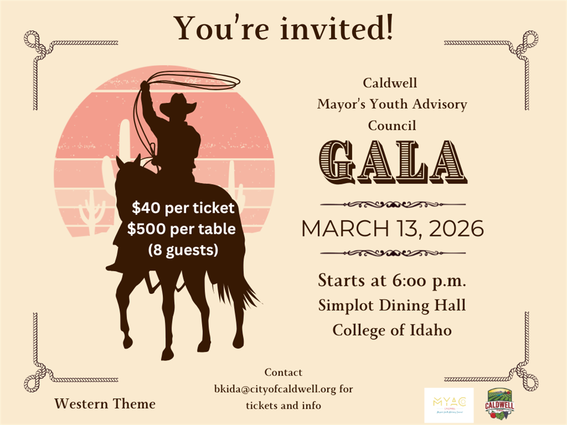 2026 MYAC GALA Promotional Poster