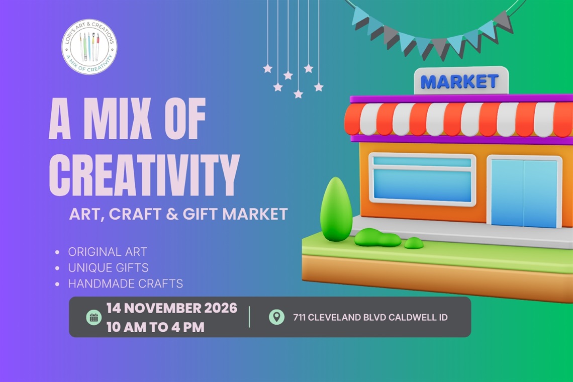 A Mix of Creativity Art, Craft and Gift Market